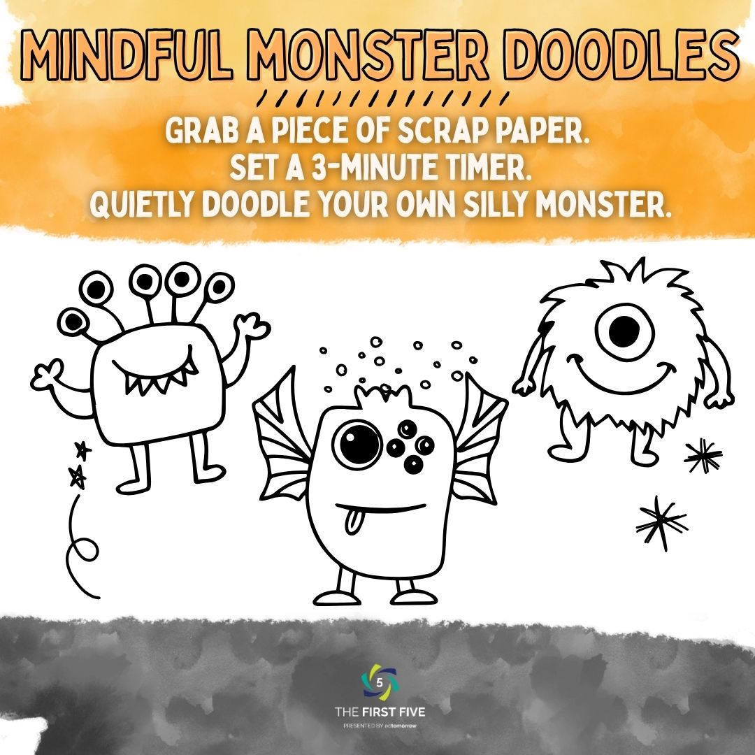 Mindful Monster Doodles
