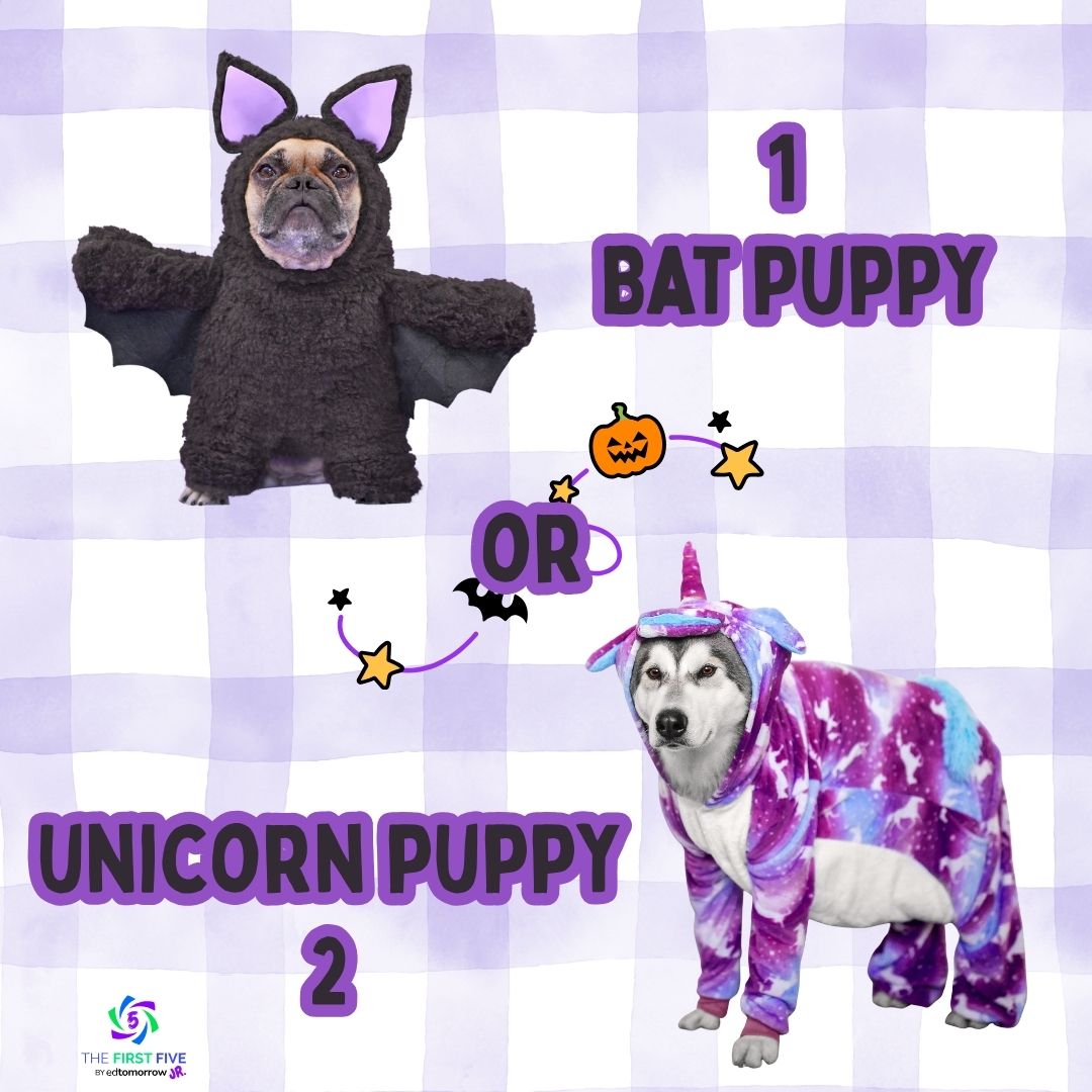 Bat or Unicorn Puppy