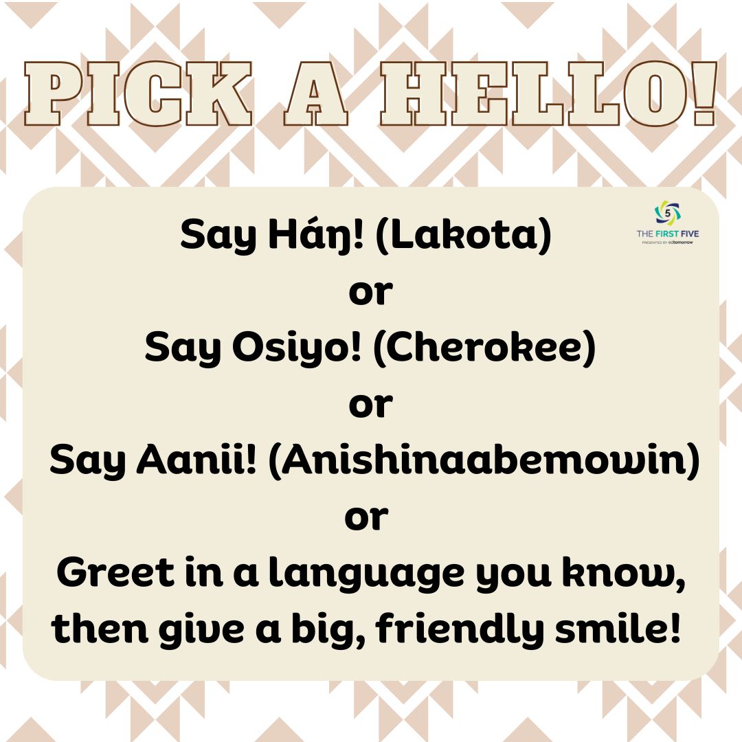Pick a Hello!