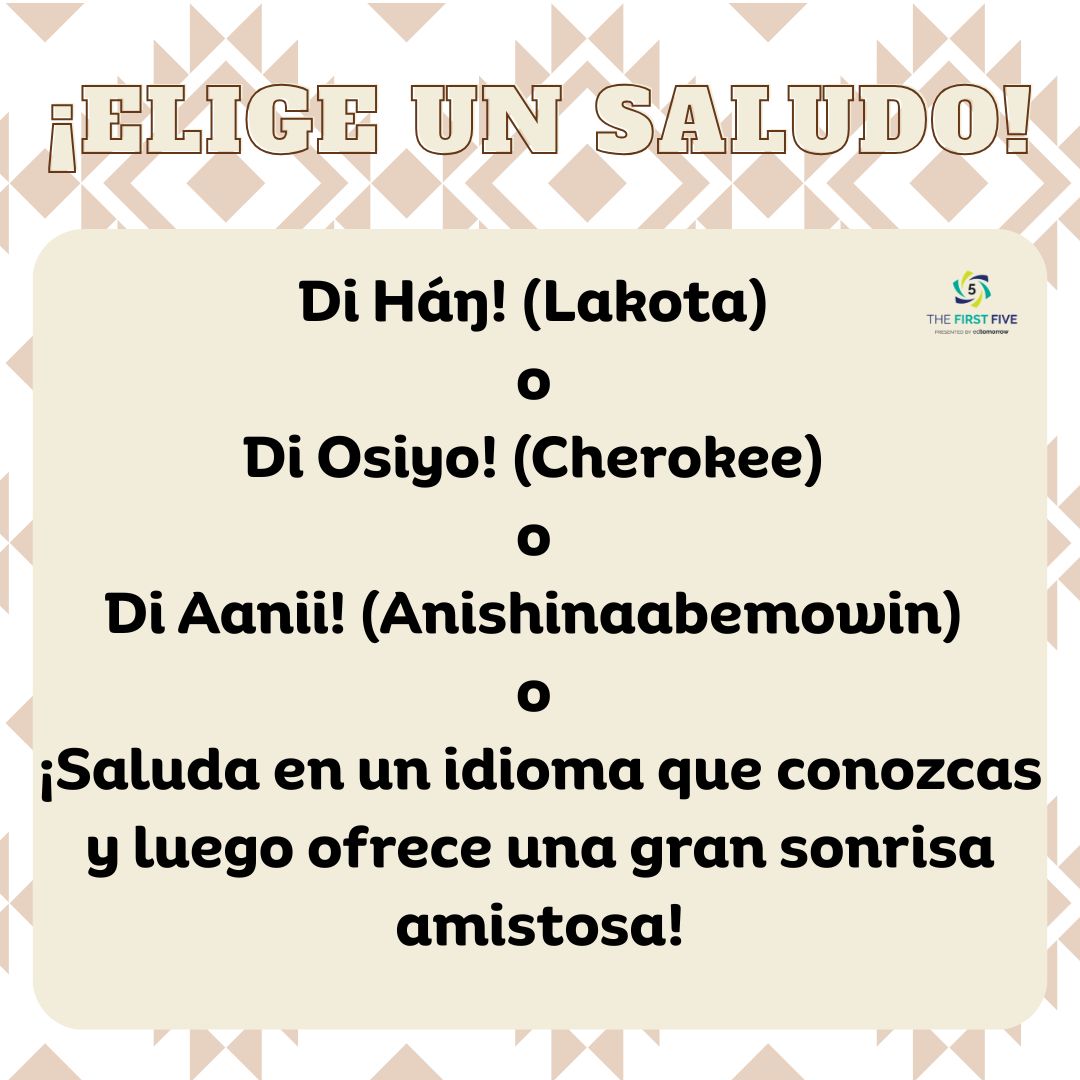 Elige un ¡Hola!