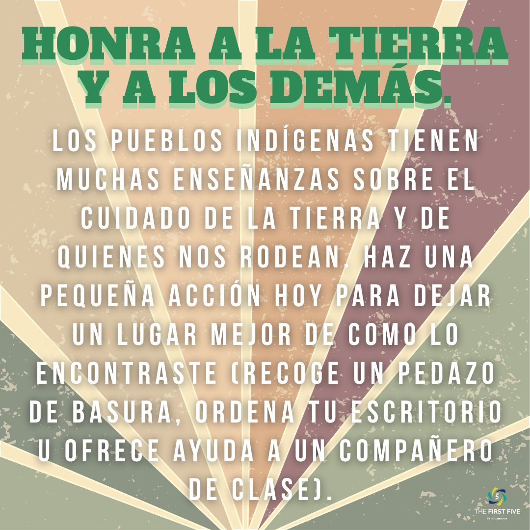 Honrar a la Tierra y a Los Demás