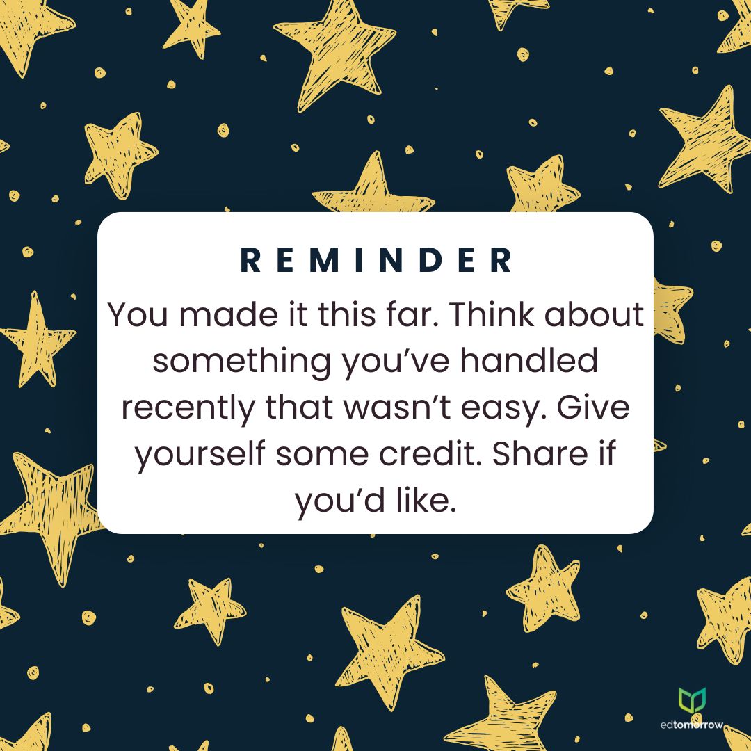 Give Yourself Credit