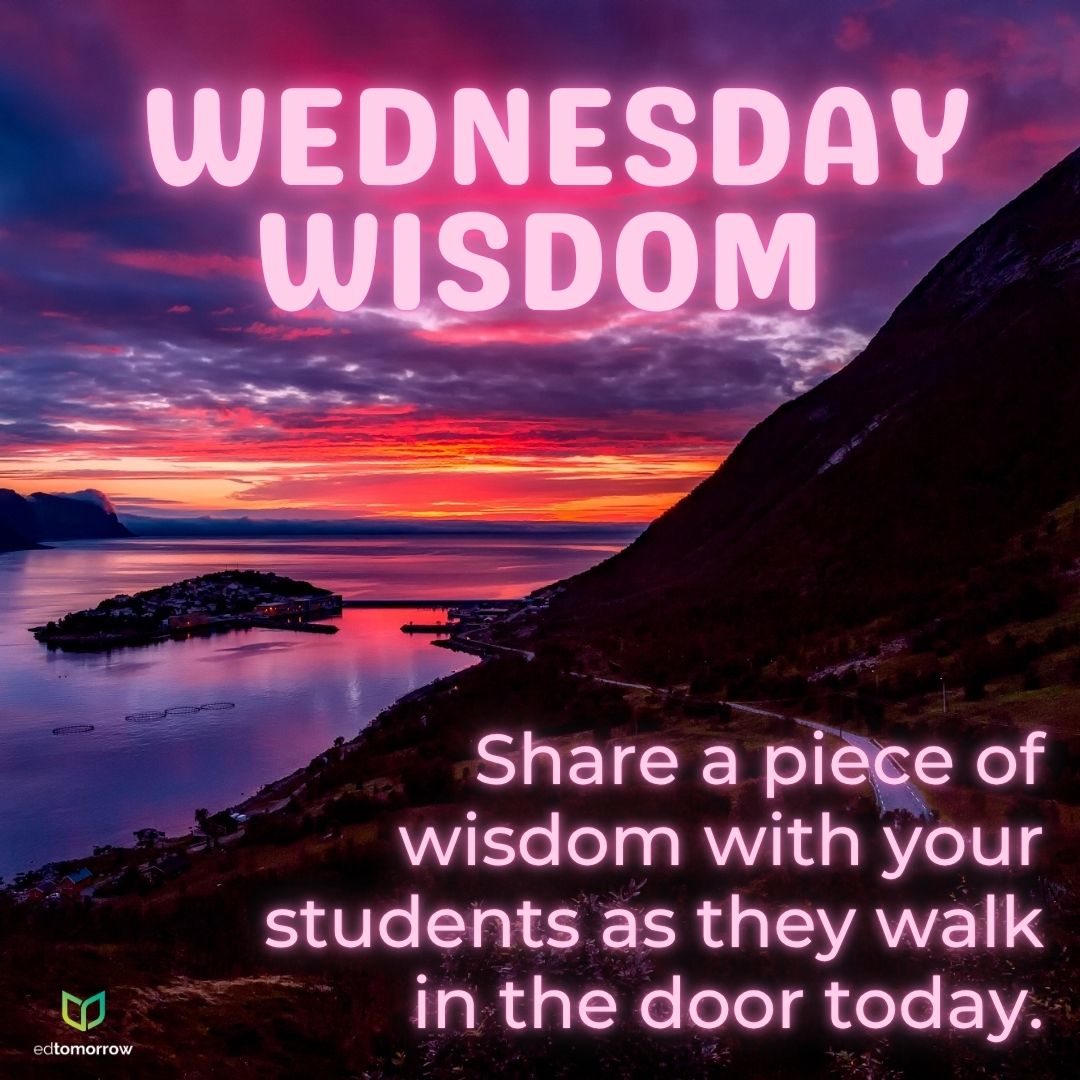 Wednesday Wisdom