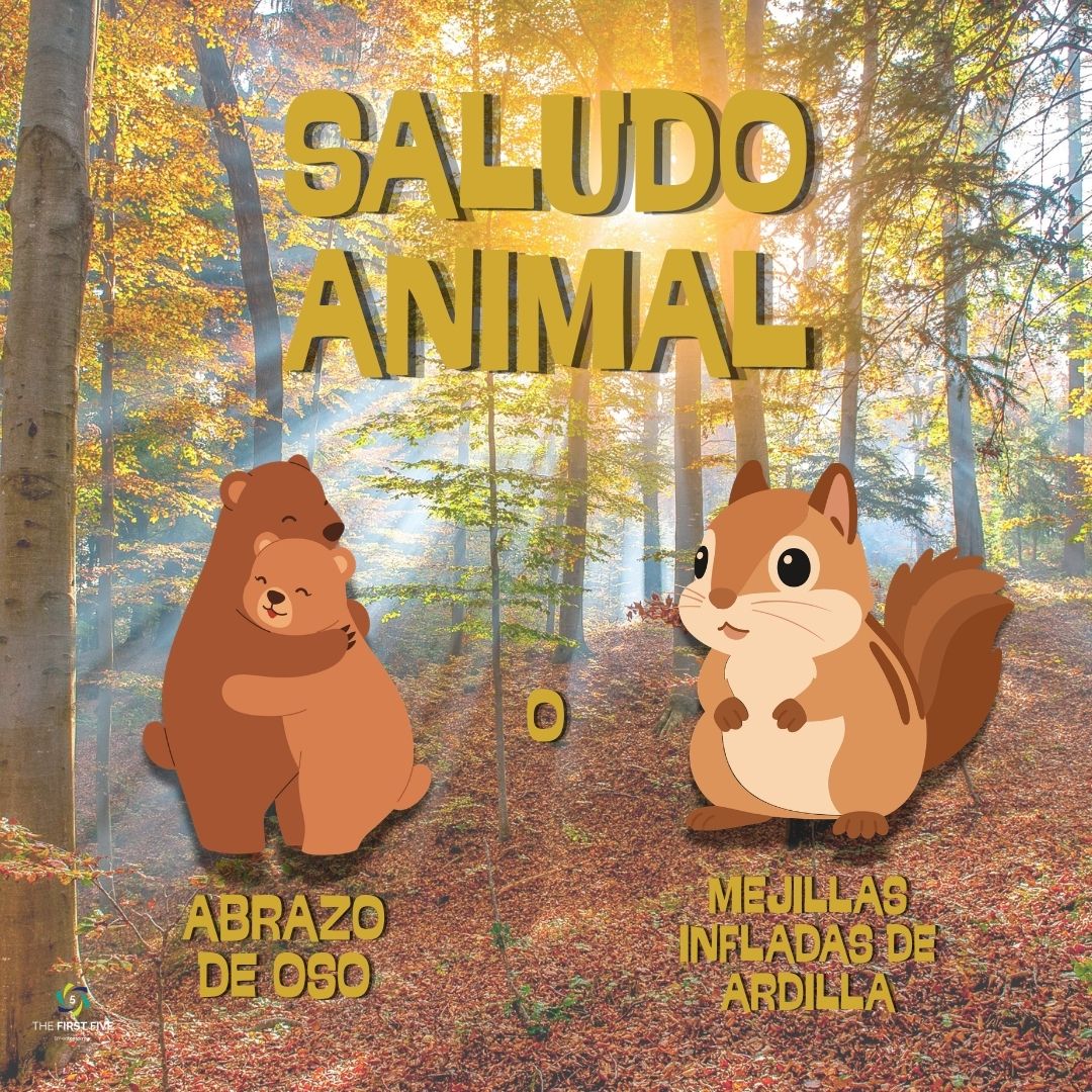 Saludo con Animales del Bosque