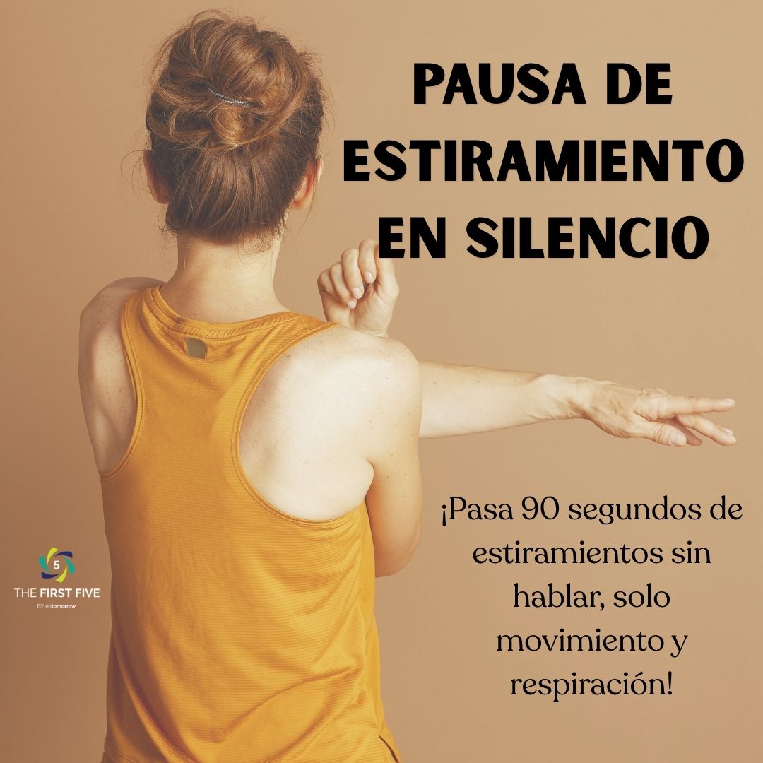 Pausa de Estiramiento en Silencio