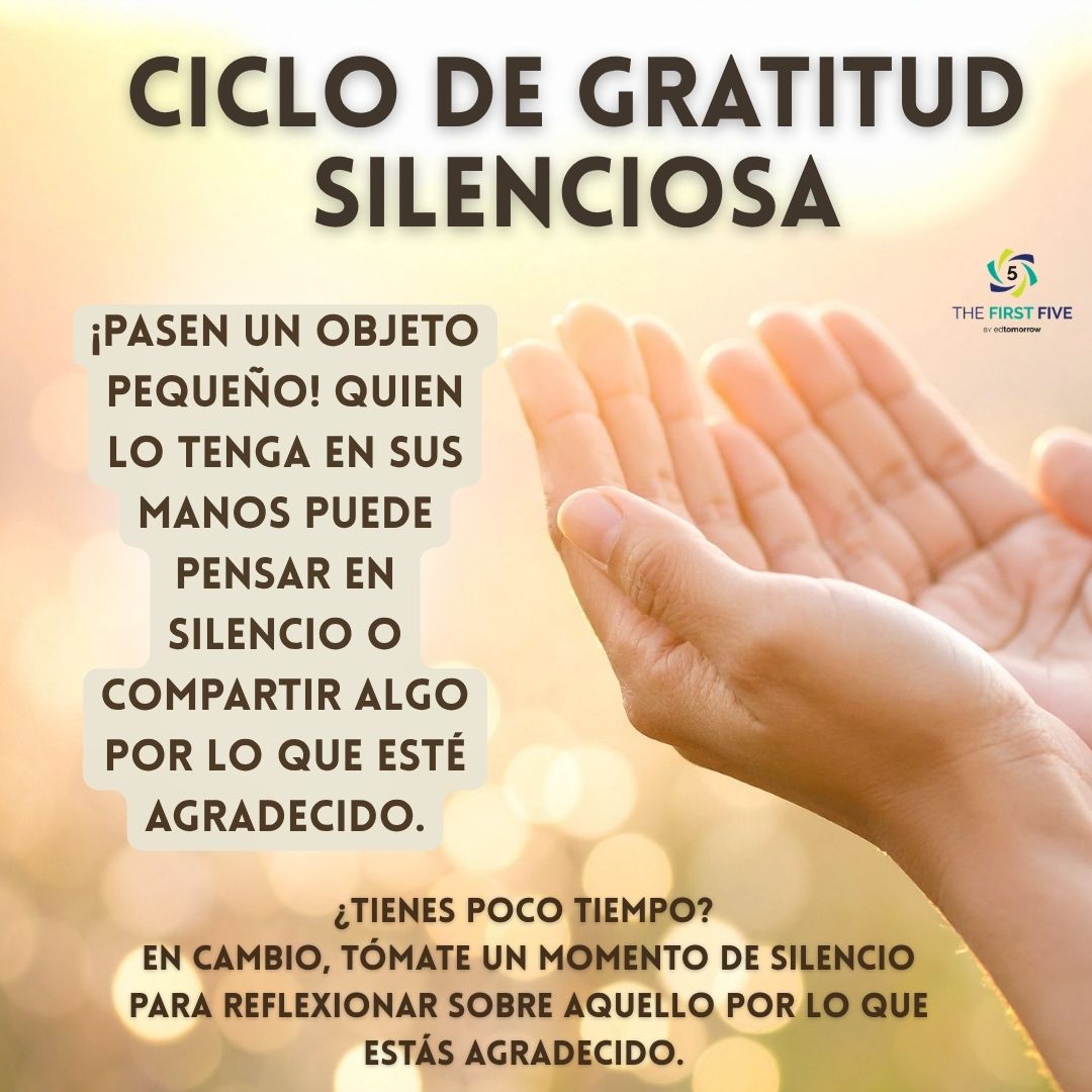 Gratitud Silenciosa en Grupo