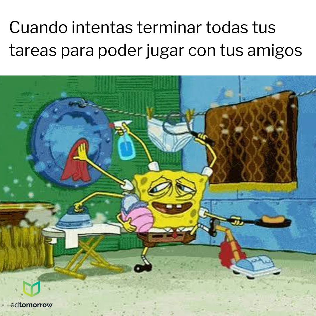 Tareas de Bob Esponja