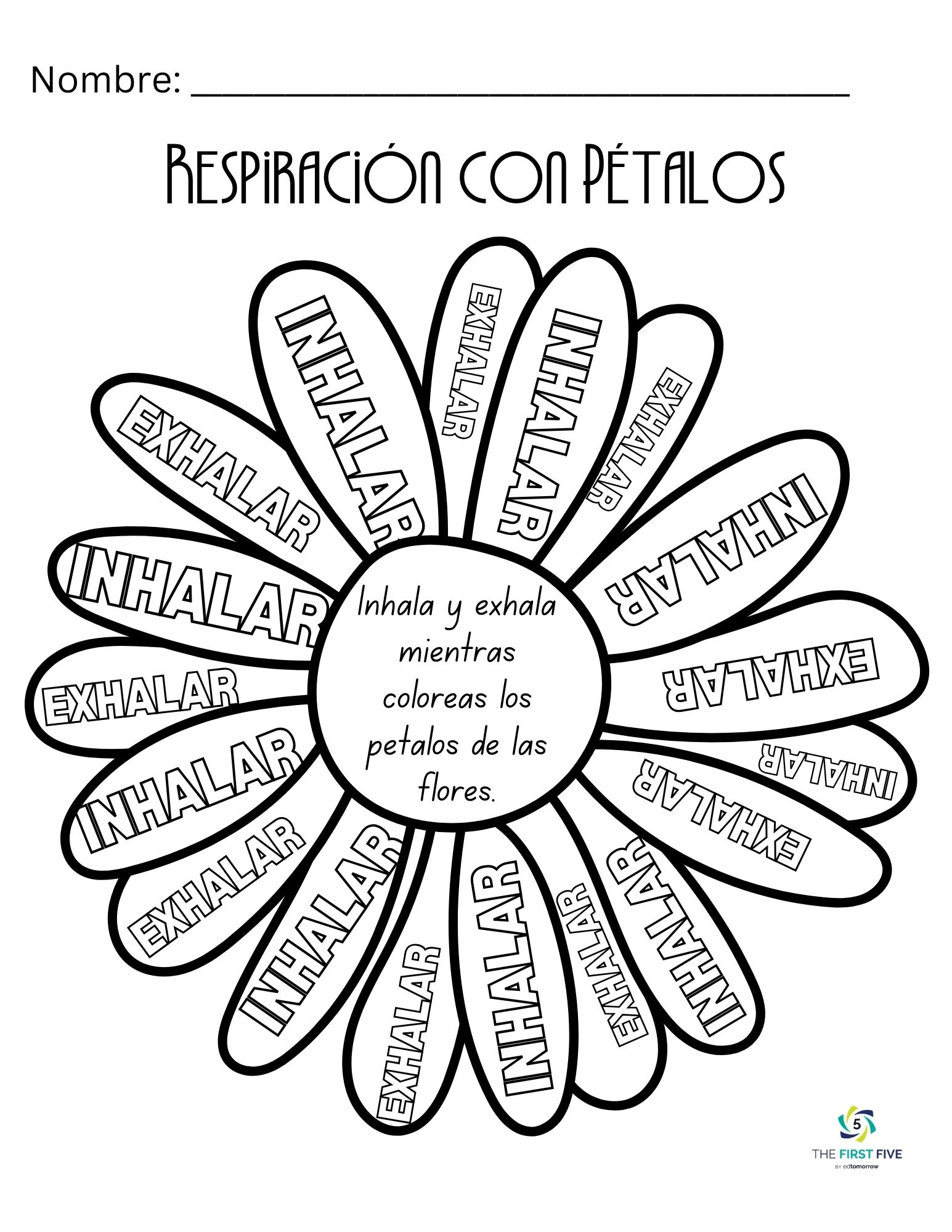 Colorear Pétalos