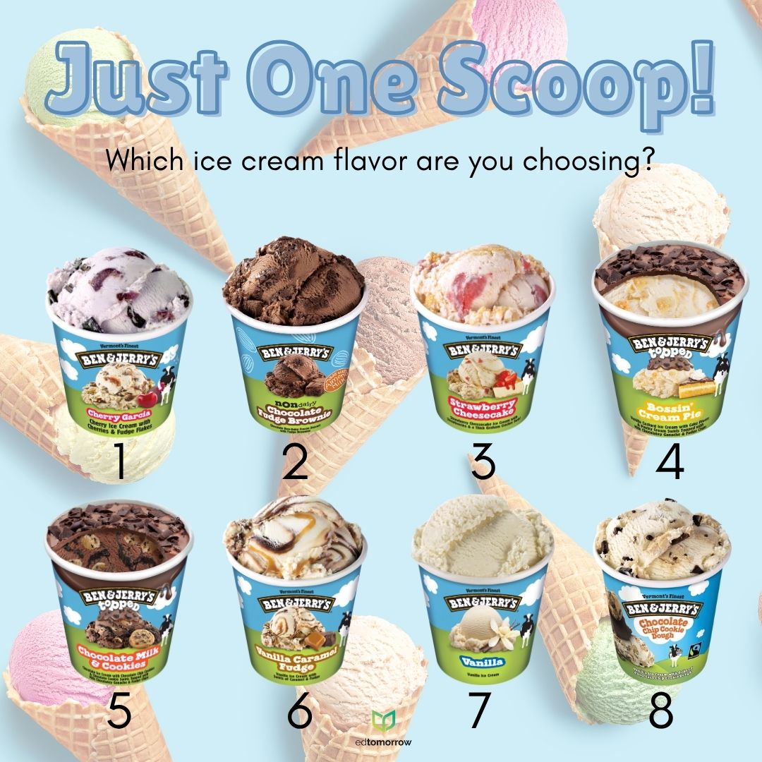Just One Scoop!