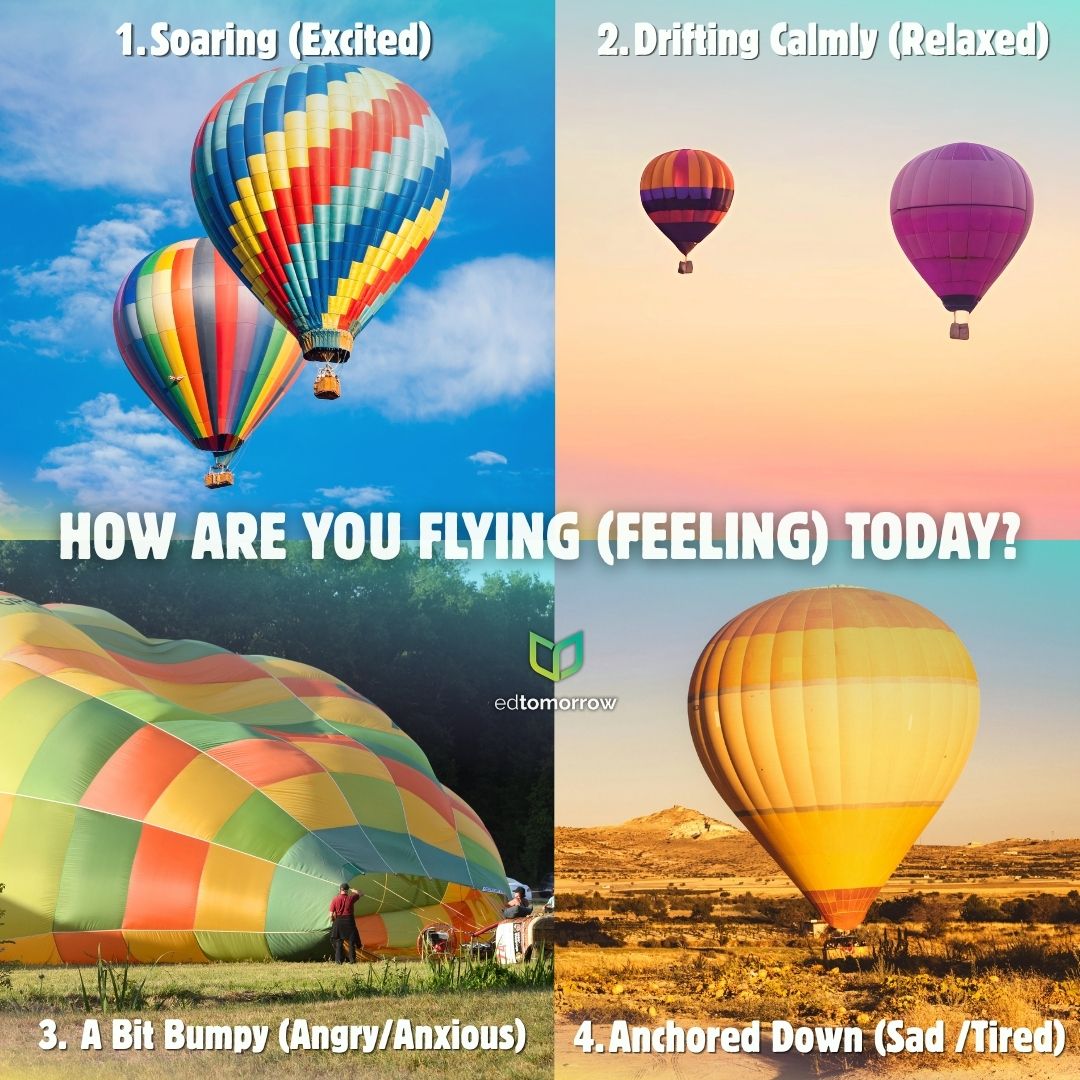 Hot Air Balloon Flying Feelings